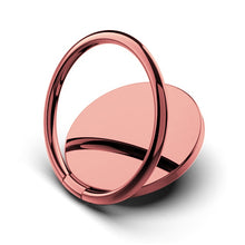 Load image into Gallery viewer, Luxury metal Mobile Phone Socket Holder Universal 360 Degree Rotation Finger Ring Holder Magnetic Car Bracket Stand Accessories
