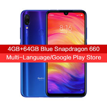 Load image into Gallery viewer, Global Version Xiaomi Redmi Note 7 4GB 64GB MIUI 10 Smartphone Snapdragon 660 Octa Core 6.3" FHD 48MP+5MP Dual Camera 4000mAh CE