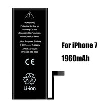 Load image into Gallery viewer, PINZHENG High Capacity Phone Battery For iPhone 7 7 Plus SE Replacement Batterie 0 Cycle Battery For iPhone 7 7 Plus Batteries