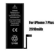 Load image into Gallery viewer, PINZHENG High Capacity Phone Battery For iPhone 7 7 Plus SE Replacement Batterie 0 Cycle Battery For iPhone 7 7 Plus Batteries